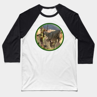 Ark Survival Evolved, Run from the T-Rex, Fight to survive, Gaming merch Baseball T-Shirt